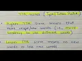 TTR Ratio Scores in Natural Language Processing NLP