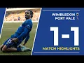 Download Lagu VIJF WEDSTRIJDEN ONGESLAGEN 📈 | Hoogtepunten: Wimbledon 1-1 Port Vale 🟡🔵