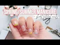 Colored French Manicure Tips SPRING 2021 COLORFUL NAILS