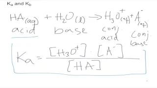 Ka and Kb Calculation