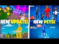 Lagu Fortnite FINAL Season Update! (Homer Clones, NEW PETS, FREE Skin NOW, Live Event)