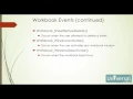 Lesson 8 Events - Visual Basic for Applications Course