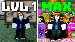 From NOOB to MAX LEVEL Getting EVERY Item in Blox Fruits