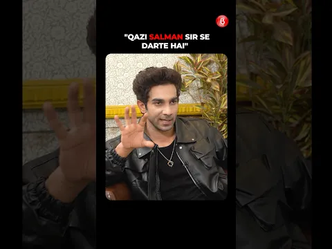 Aman Gandhi reveals #qazitouqeer is scared of #salmamkhan. #shorts #amangandhi #biggboss20