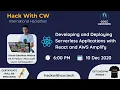 Developing And Deploying Serverless Applications With React And AWS Amplify Code Warriors