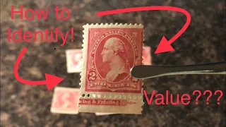 how to identify 1890 s george washington stamp variations
