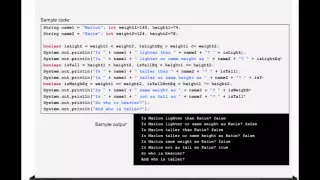 CoreJava Chapter 9 - JavaSyntax Operators Unary Arithmetic String Relational Ternary