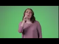 Learn How to Sign Who in ASL LearnHowToSign org