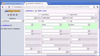 Beginner PHP Tutorial 111 phpMyAdmin Part 2 YouTube 2017