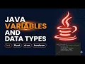 Java Variables DataTypes