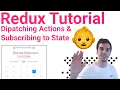 Using Redux Actions and Reducers for State Change Tutorial React and Redux Tutorial 2021