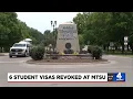 Immigration status changed for 6 MTSU international students university says