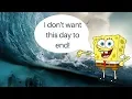 Download Lagu I put best day ever from spongebob over disaster scenes from Geostorm..