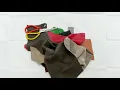Leather collage