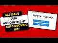 BLS italy visa appointment Bot Auto Booking and Auto Captcha Solving Python Auto Booking Bot