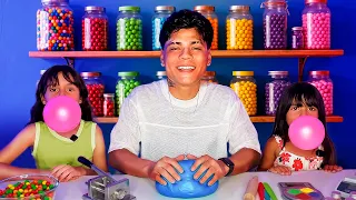 CREAMOS NUESTRA PROPIA FABRICA DE CHICLES 🍬 😱