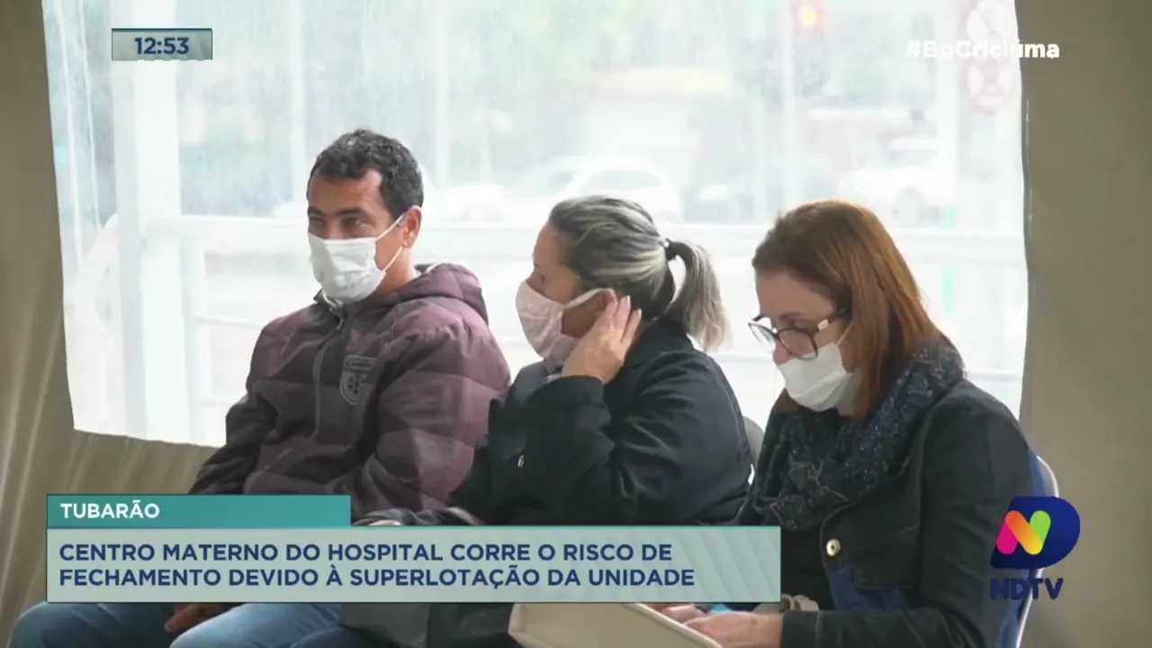 Centro materno do Hospital de Tubarão corre o risco de fechamento devido à superlotação