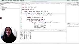 Sorting An Array Least to Greatest w Loops in Java