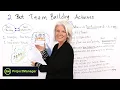 2 Best Team Building Activities - Project Management Training