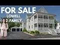 Lowell 2-Family For Sale Live in One Unit Rent the Other