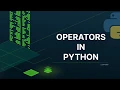 Python Operators in Tamil Python Tutorial for Beginners Learnable