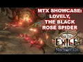 PoE MTX Showcase Lovely the Black Rose Spider Celestial Nebula Hideout