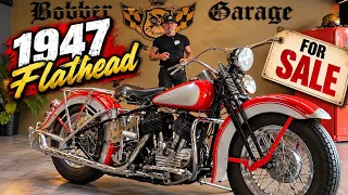 1947 FLATHEAD ZU VERKAUFEN! 🔥 Dieser Klassiker sucht einen neuen Besitzer