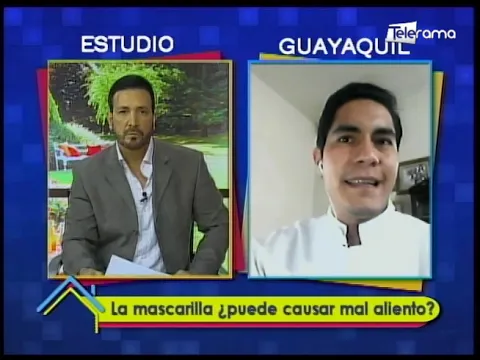 La mascarilla: Puede causar mal aliento