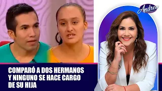 Comparó a dos hermanos y ninguno se hace cargo de su hija | Andrea