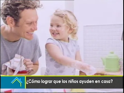 ¿Cómo lograr que los niños ayuden en casa?