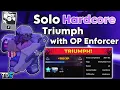 Solo Hardcore Triumph with new Enforcer Tower Roblox Tower Defense Simulator