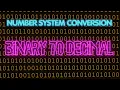 Converting from binary to decimal