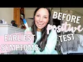 HOW I KNEW I WAS PREGNANT BEFORE BFP EARLIEST PREGNANCY SYMPTOMS 1DPO - 12DPO