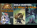AFK Arena 4 BILLIONS DAMAGE WRIZZ AND SOREN SAURUS 30 VS GUILD HUNTING