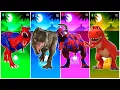 🦕🔥Jurassicworld T-rex Evolution🆚The Tyranosaurus🆚The Alisaurus🆚The Ping Fong Dinosaurus Coffeendance