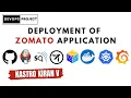 DevOps Real-time Project Deployment of ZOMATO App in Kubernetes Cluster Kastro Kiran V