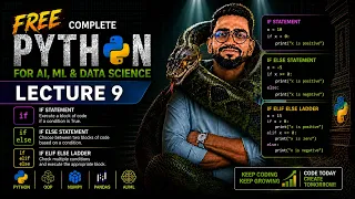 Python Tutorial for Beginners Lecture 9 If If Else If Elif Else FREE Python Course