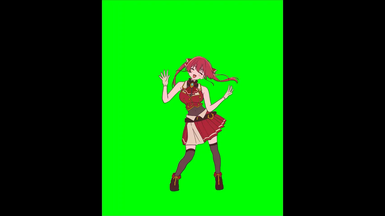 マリン船長ホニマニダンスGB素材#shorts