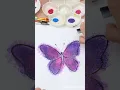 Awesome tips to quickly draw a butterfly 🎨🦋#shorts