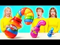 Download Lagu Μεγάλο, Μεσαίο και Μικρό Φαγητό Challenge | Μάχη Για Το Φαγητό Multi DO Challenge