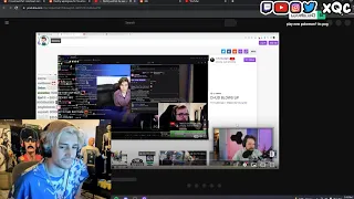xQc gets roasted by Dono trying to defend Amouranth
