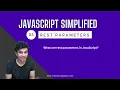 Rest parameters in JavaScript functions with indefinite number of args JavaScript Simplified