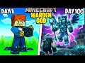 Lagu I Survived 100 Days as a SCULK GOD in Minecraft!