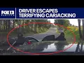 Download Lagu Video shows WA man escape attempted carjacking at gunpoint by ramming their car