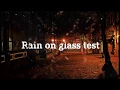 After Effects Rain Drop FX Test Natalisea