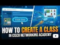 How to Create a Class on Cisco NetAcad Instructor Guide