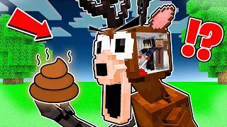 RAGE I KOVALSKI SU UŠLI U GLAVU JEZIVOG JELENA u MINECRAFT-u