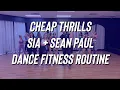 Download Lagu Cheap Thrills - Sia ft Sean Paul -  Dance Fitness routine by Fitness Marshall + Asiya Khasnutdinova