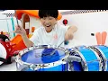 Download Lagu Yejoon's drum toy play with music activity shopping play.
