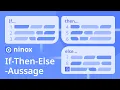If-Then-Else-Aussage Intermediate Ninox Tutorials